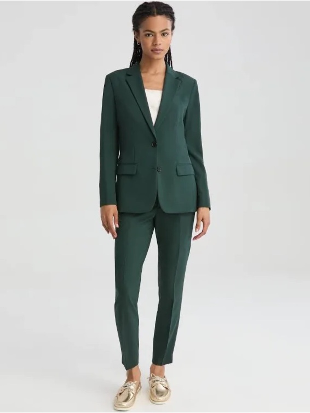 1State Dark Green Women’s Suit Set